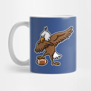 Dabbing dab American Eagle American football Mug